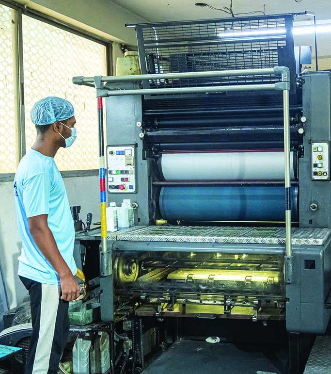 Single Color Sord Machine